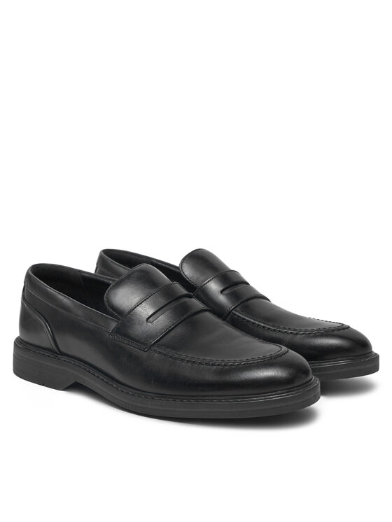 Clarks Мокасини Clarks Aldwin Step 26178429 Чорний