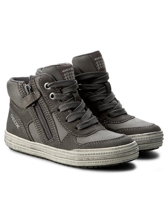 Geox Зимни обувки Geox J Elvis B J64A4B 0BCSE C1318 Сив
