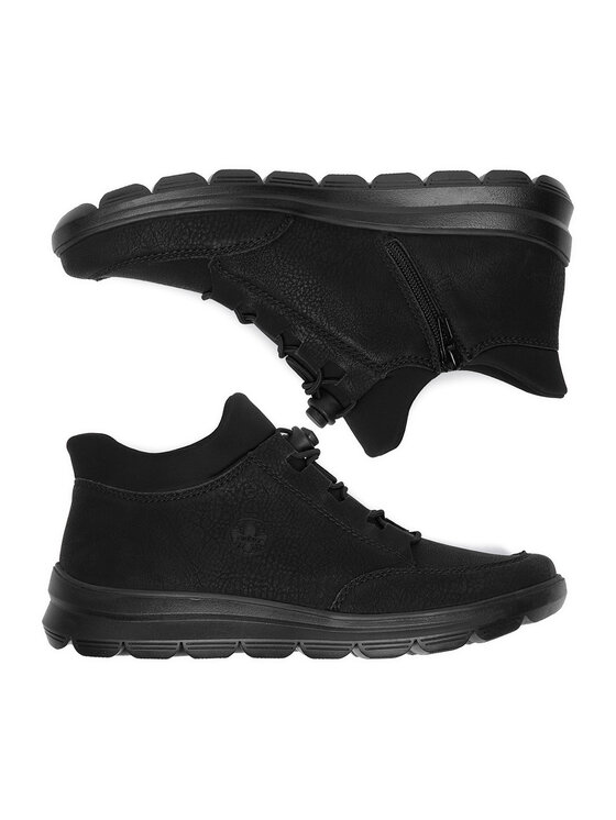 Rieker Polokozačky Rieker CEO-Z0065-00 Černá