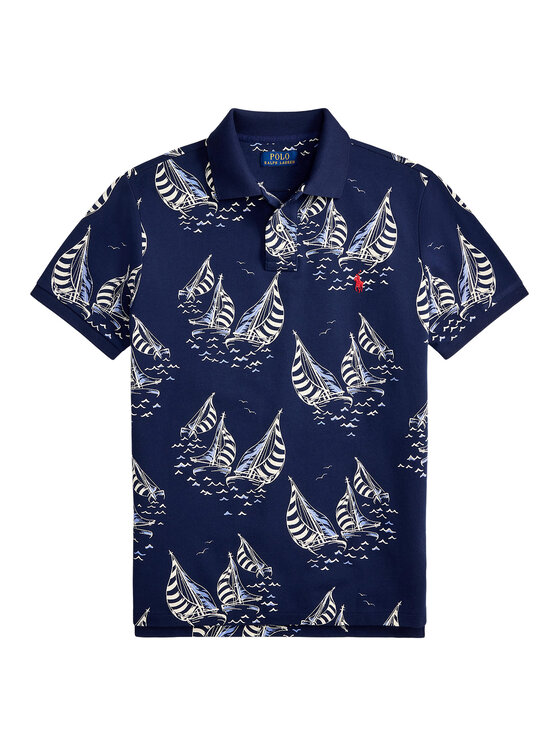 Polo Ralph Lauren Polo Ralph Lauren Polo 710B18828001 Azul marino Custom Slim Fit