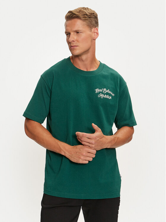 New Balance New Balance T-Shirt MT43556 Πράσινο Regular Fit
