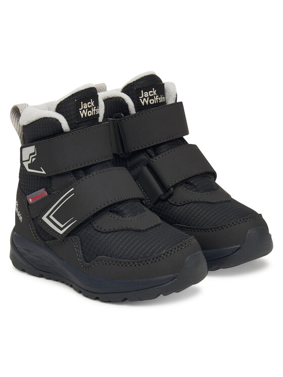 Jack Wolfskin Снігоходи Jack Wolfskin Polar Bear B Texapore Mid VC K A62144 Чорний