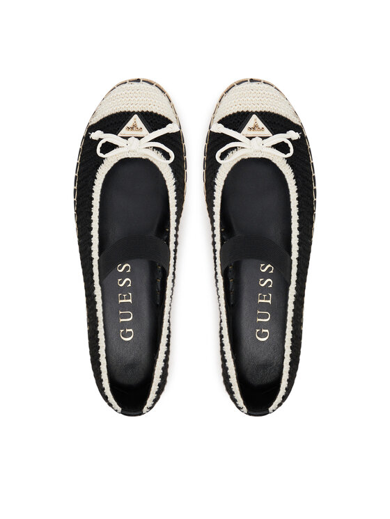 Guess Espadrilky Guess FLJJON FAB02 Černá