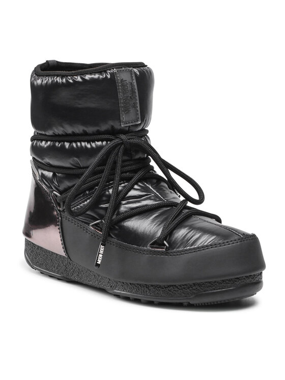 Moon Boot Μπότες Χιονιού Moon Boot Low Aspen Wp 24009800 Μαύρο