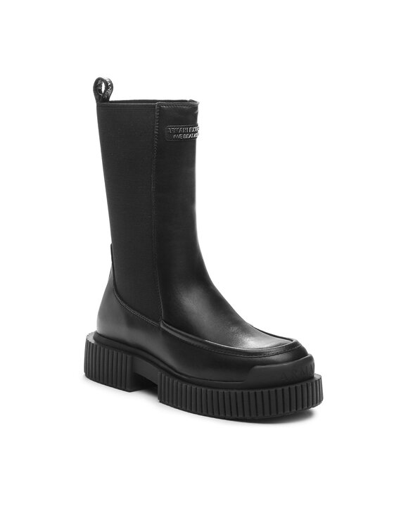 Armani Exchange Stivaletti Armani Exchange Anfibi XDN027 XV747 K001 Nero