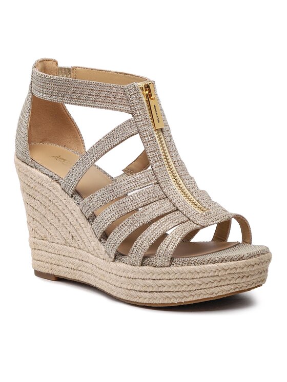 MICHAEL Michael Kors Еспадрильї MICHAEL Michael Kors Bradley Wedge 40S3BYMS3D Золотий
