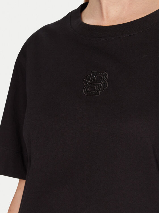 BOSS BOSS Camiseta Elpha 50551443 Negro Regular Fit