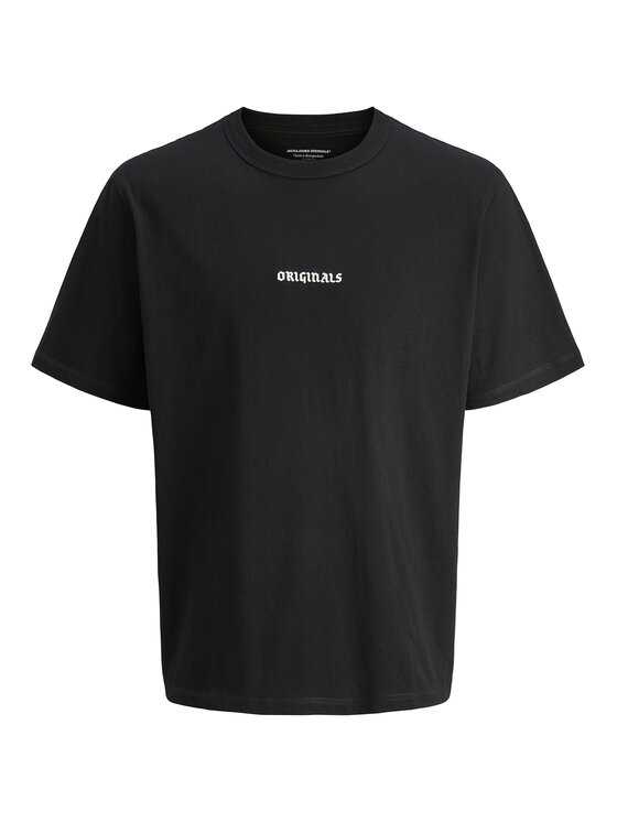 Jack & Jones Jack & Jones Camiseta Meadows Minimal 12283630 Negro Loose Fit