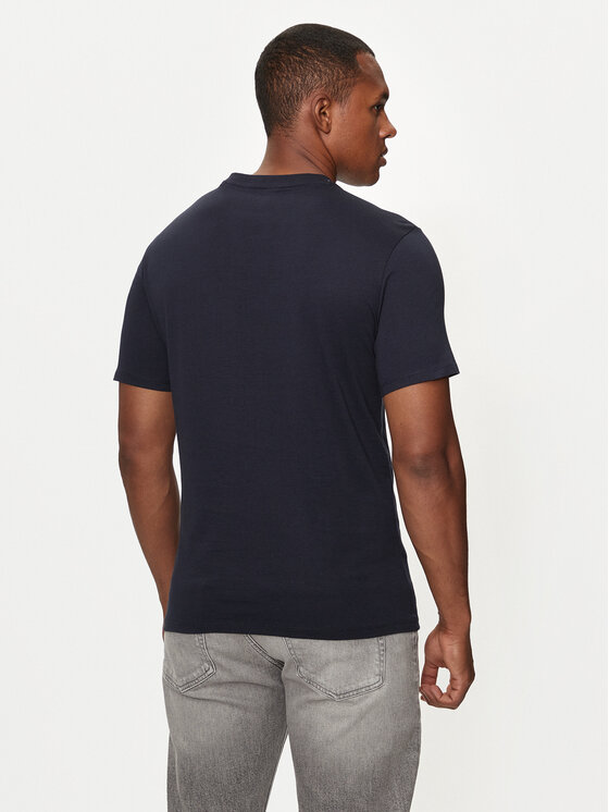 Guess Jeans Guess Jeans Футболка M4YI50 K8HM0 Cиній Slim Fit