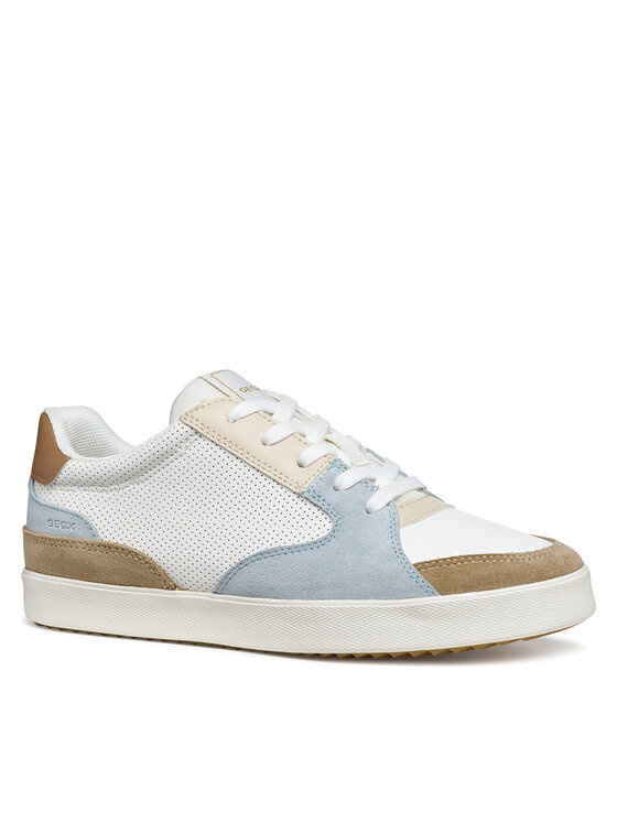Geox Tenisice Geox D Blomiee D656HC 05422 C1Z0B Bijela