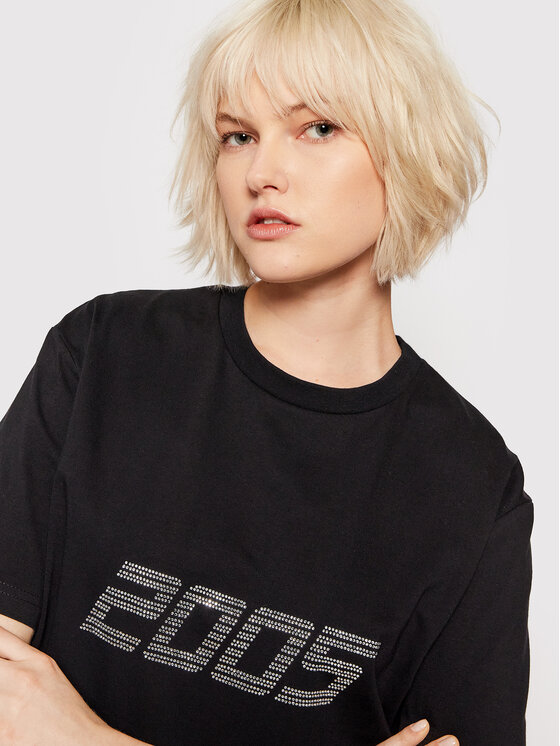 2005 2005 Póló Unisex Signature Tee Fekete Relaxed Fit