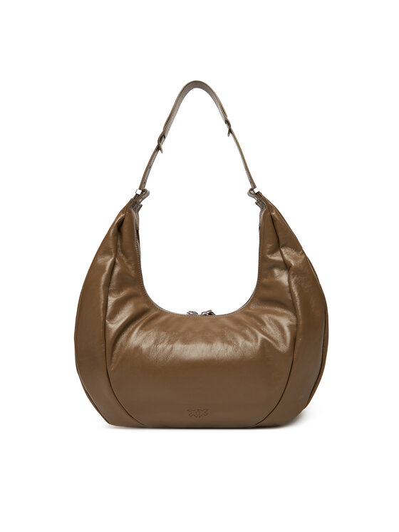 PINKO Borsetta PINKO Slouchy Hobo Big PE 25 PLTT 104295 A26J Cachi