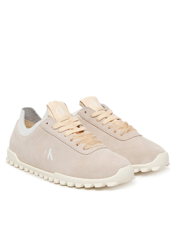 Calvin Klein Сникърси Calvin Klein Low Profile Run MG Sue HW0HW03150 Бежов