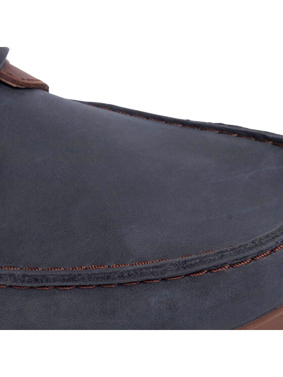 Clarks Mokasinai Clarks Pickwell Sail 261502317 Tamsiai mėlyna