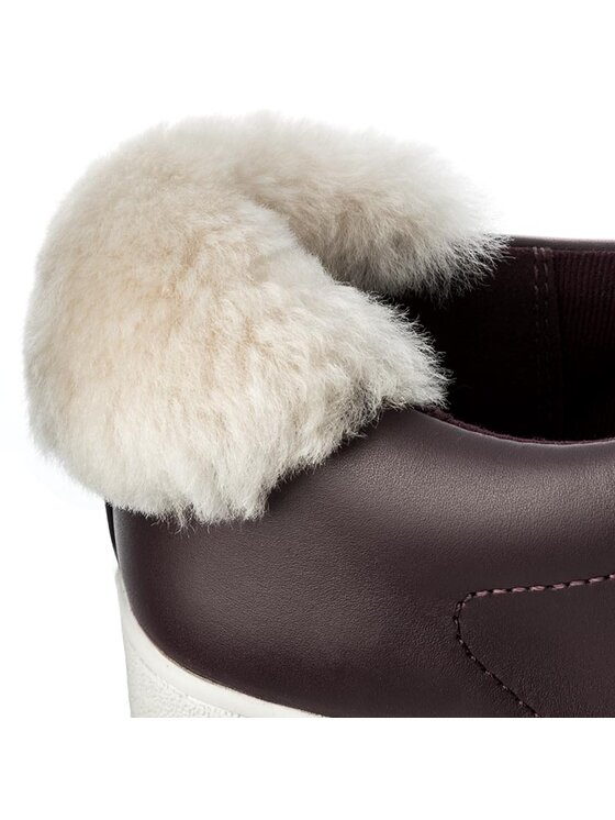 MICHAEL Michael Kors Snīkeri MICHAEL Michael Kors Poppy Lace Up 43F7POFS5L Bordo
