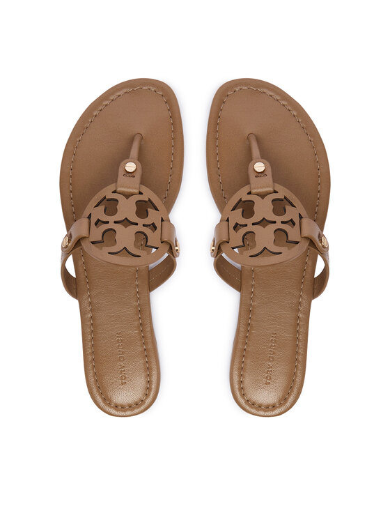 Tory Burch В'єтнамки Tory Burch Miller 151169 Бежевий