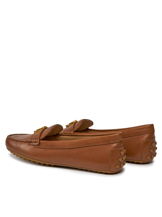 LAUREN RALPH LAUREN Mokasīni Lauren Ralph Lauren Barnsburry 802925635002 Brūns