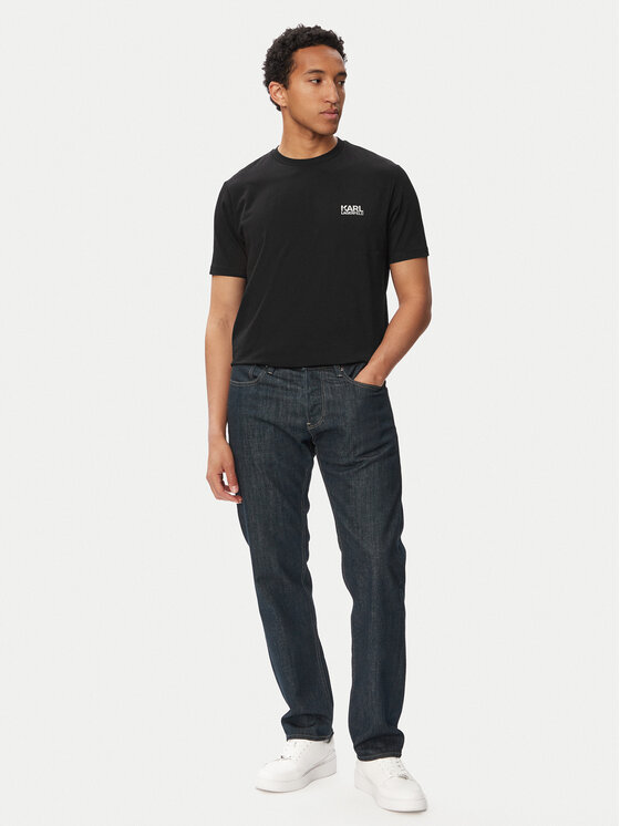 KARL LAGERFELD KARL LAGERFELD Camiseta 755781 563235 Negro Regular Fit