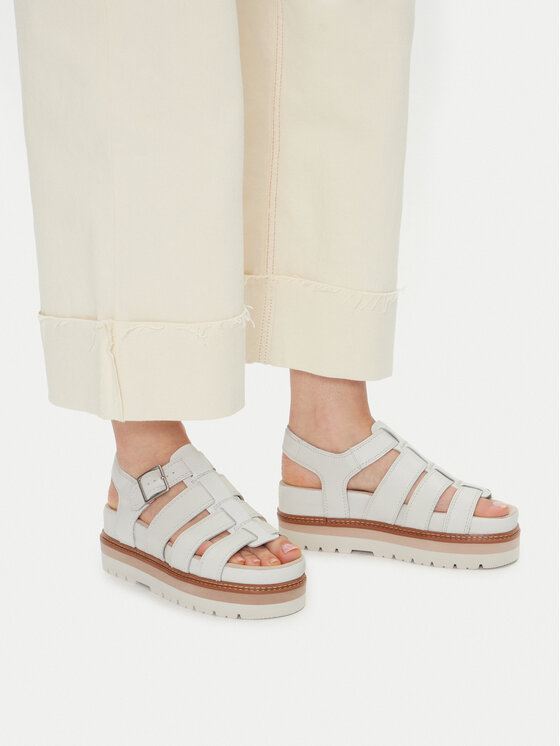 Clarks Босоніжки Clarks Orianna Twist 26176318 Білий
