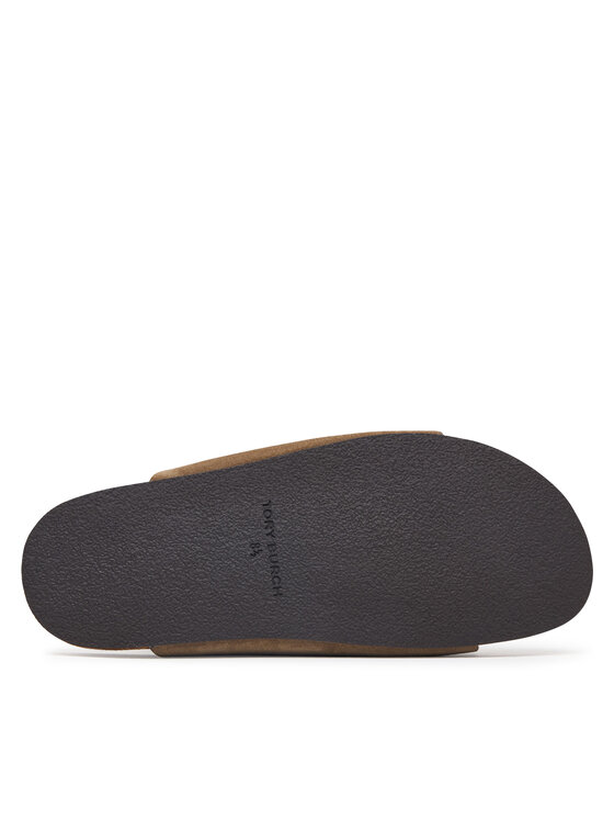 Tory Burch Шльопанці Tory Burch Mellow Slide 171151 Коричневий