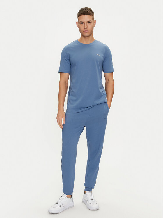 HUGO Hugo Футболка Dero222 50466158 Голубий Regular Fit