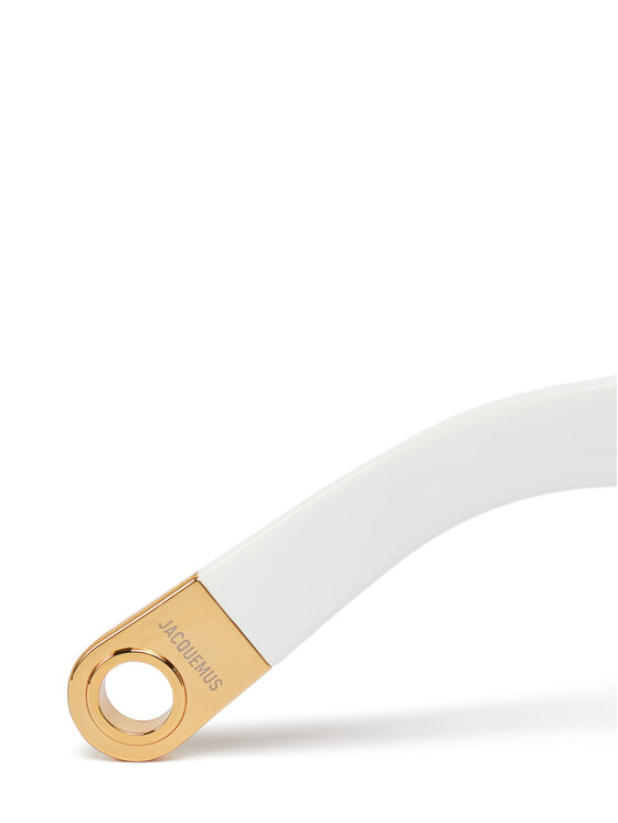 JACQUEMUS Сонцезахисні окуляри JACQUEMUS JAC5C2SUN Білий
