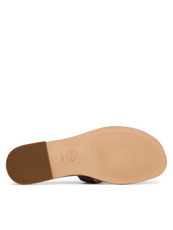 MICHAEL Michael Kors Шльопанці MICHAEL Michael Kors Ering Flat 40S6ERFS2B Коричневий
