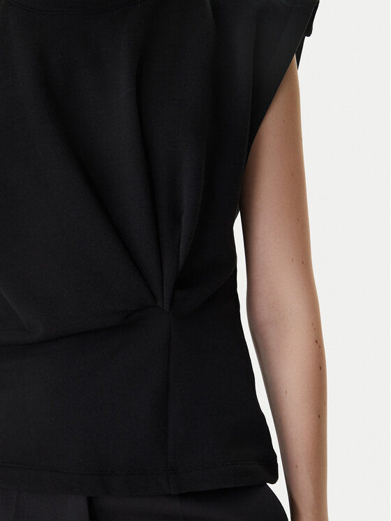 BOSS BOSS Camiseta 50554276 Negro Regular Fit