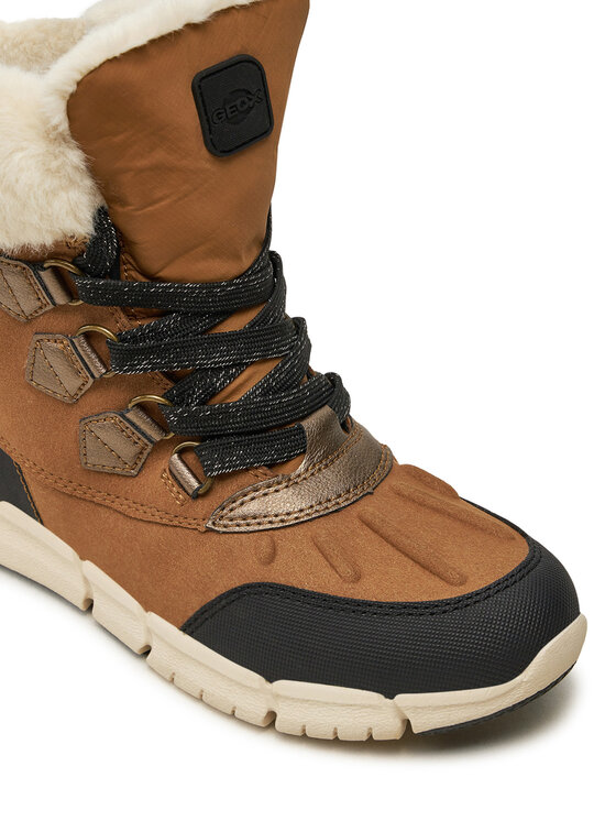 Geox Botas de nieve Geox J Flexyper Girl B Ab J46APA 0AU50 C6175 S Marrón