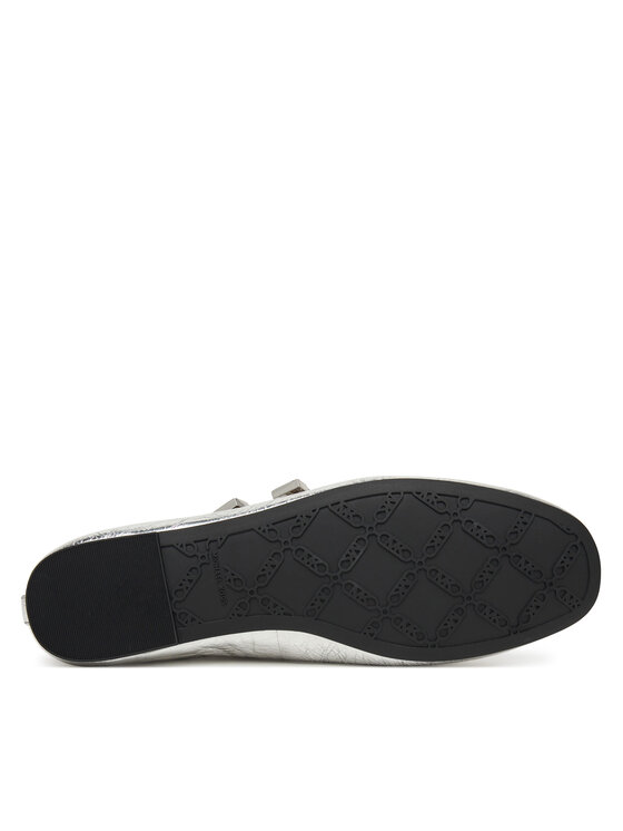 MICHAEL Michael Kors Балетки MICHAEL Michael Kors Rowen Flex Ballet 40R6RWFP1M Срібний
