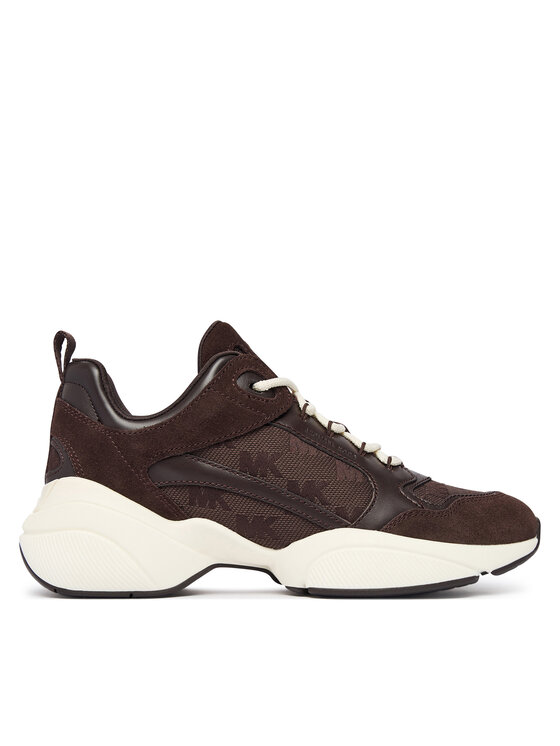 MICHAEL Michael Kors Superge MICHAEL Michael Kors 43F6BWFS2Y Temno rjava
