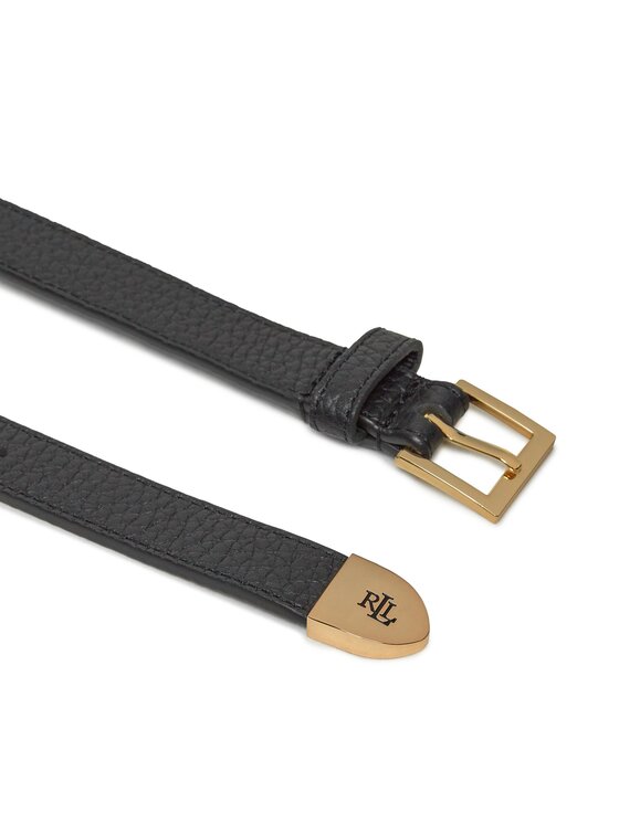 LAUREN RALPH LAUREN Dámsky opasok Lauren Ralph Lauren 412912036002 Čierna