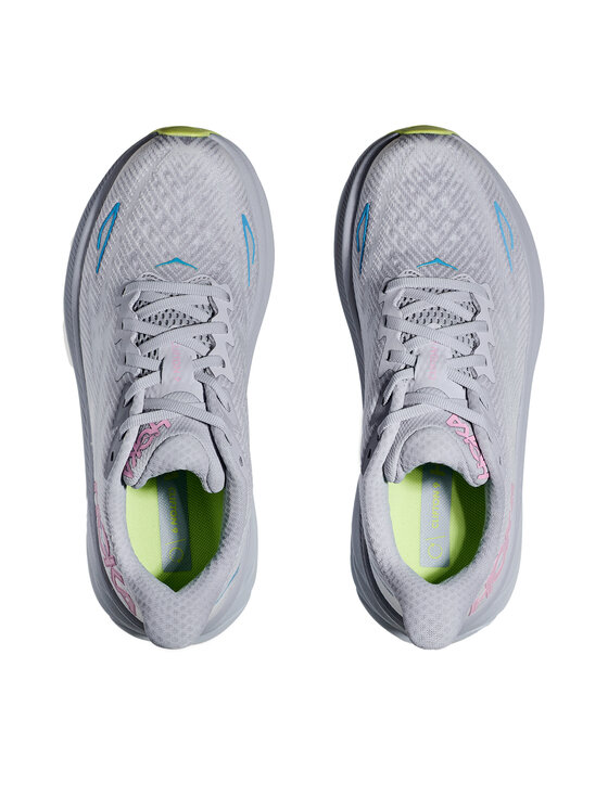 Hoka Маратонки за бягане Hoka Clifton 9 Wide 1132211 Сив