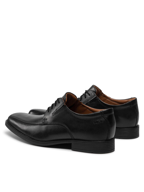 Clarks Туфлі Clarks Tilden Walk 261103107 Чорний