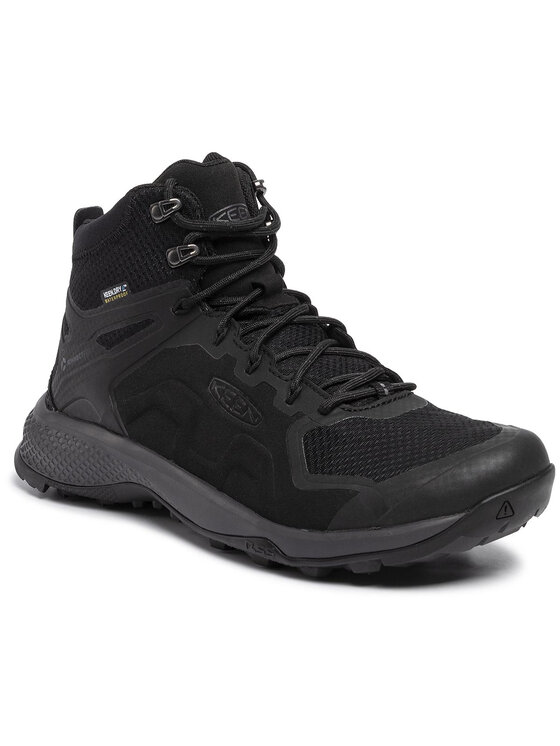 Keen Trekkingi Keen Explore Mid Wp 1021602 Czarny