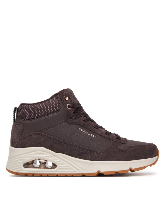 Skechers Sneakersy Skechers Uno - Stacre Shine 177181/CHOC Brązowy