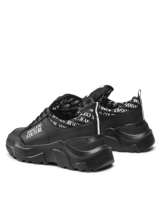 Versace Jeans Couture Снікерcи Versace Jeans Couture 71YA3SC1 Чорний