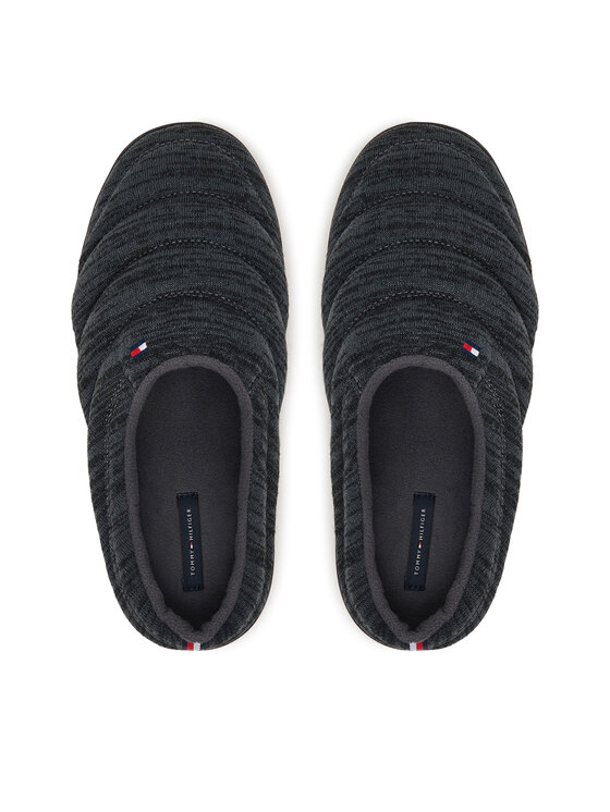 Tommy Hilfiger Papuci de casă Tommy Hilfiger Premium Comfort House Shoe FM0FM06014 Gri