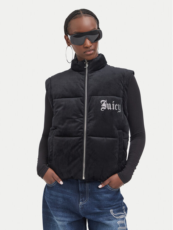 Juicy Couture Juicy Couture Μπουφάν χειμωνιάτικο JCOGL226552 Μαύρο Regular Fit