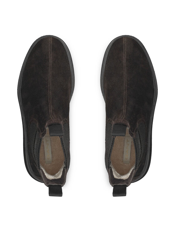 Gant Kotníková obuv s elastickým prvkem Gant 31653138 Hnědá