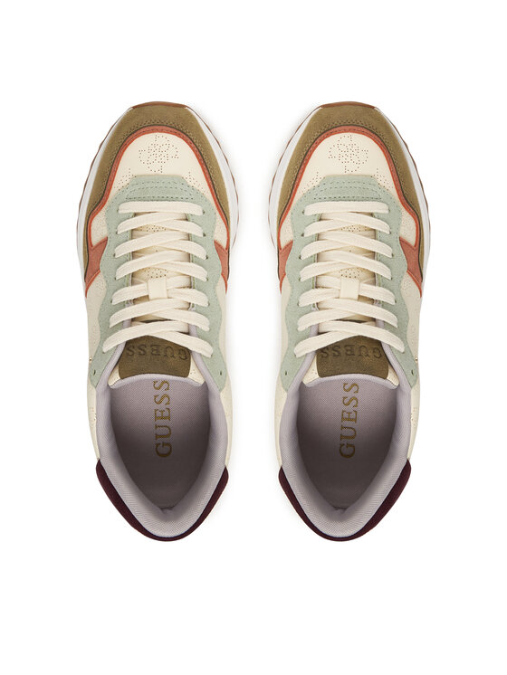 Guess Снікерcи Guess FLPVN5 FAM12 Écru