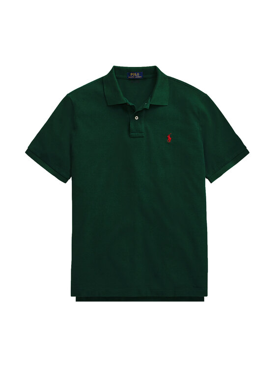 Polo Ralph Lauren Polo Ralph Lauren Polo majica Core Replen 710795080 Zelena Slim Fit