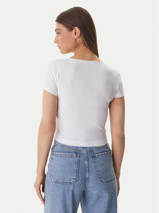 Guess Guess Футболка W6GP11 K2933 Білий Regular Fit