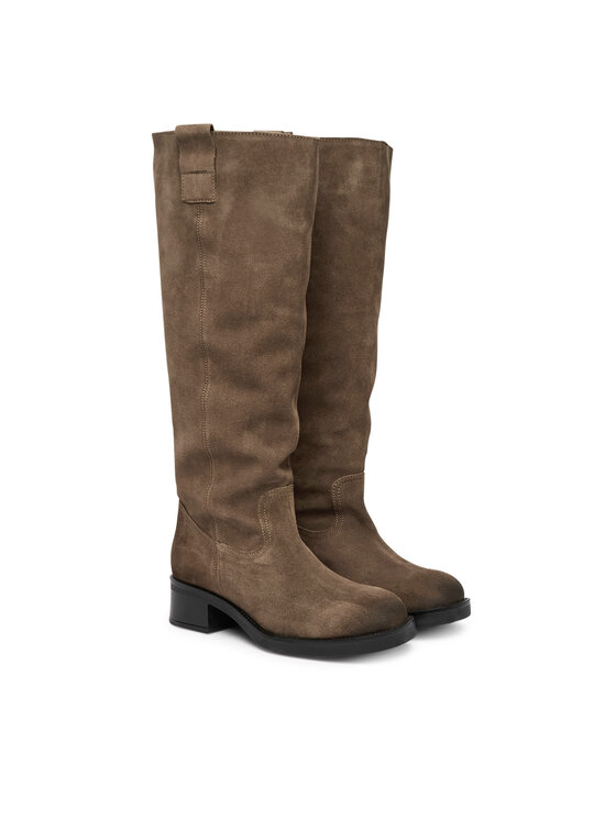 Steve Madden Kozaki Steve Madden Banner SM11003092 Brązowy