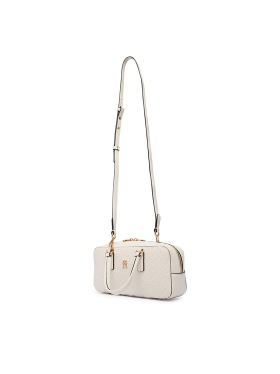 Tommy Hilfiger Ročna torba Tommy Hilfiger Th Daily Crossover Mono AW0AW18415 Bela