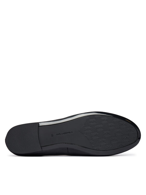 KARL LAGERFELD Балетки KARL LAGERFELD Karo KL40129 Чорний