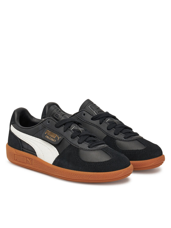 Puma Снікерcи Puma Palermo Lth Jr 397275 03 Чорний