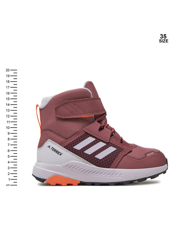 adidas Trekingová obuv adidas Terrex Trailmaker High COLD.RDY K ID0924 Hnědá