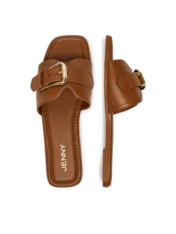 JENNY Klapki JENNY RS24SS03-160 Brązowy