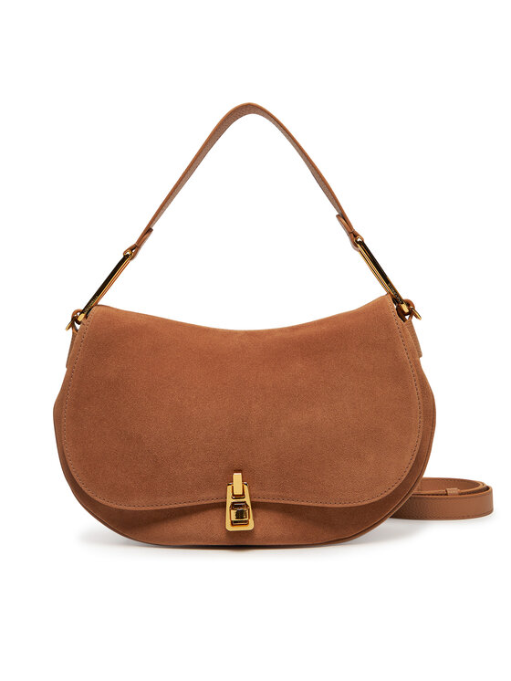 Coccinelle Geantă Coccinelle PQS Magie Suede Bim E1 PQS 18 03 01 Maro